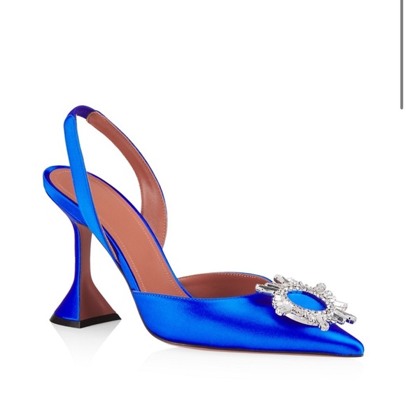 LIKE NEW AMINA MUADDI BEGUM SLING BLUE - Picture 6 of 8